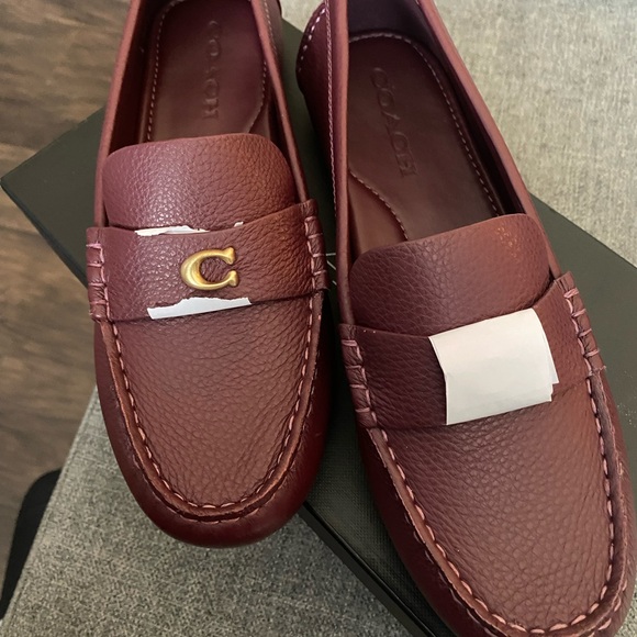 Coach Shoes - COACH - Women’s Sculpted “C” Leather Driver, Loafer - Sz 8B